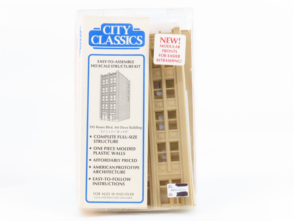 HO 1/87 Scale City Classics Kit #105 Baum Blvd. Art Deco Building