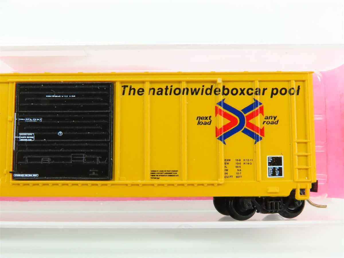 N Scale Roundhouse 8922 UP Union Pacific Railbox Repaint 50&#39; Box Car #131133