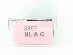N Roundhouse Kit #8857 NL&G North Louisiana & Gulf 50' Single Door Box Car #5505