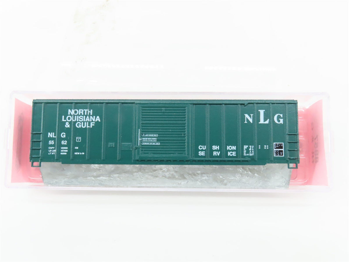 N Roundhouse Kit #8857 NL&amp;G North Louisiana &amp; Gulf 50&#39; Single Door Box Car #5562