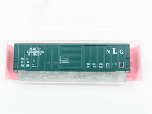 N Roundhouse Kit #8857 NL&G North Louisiana & Gulf 50' Single Door Box Car #5562