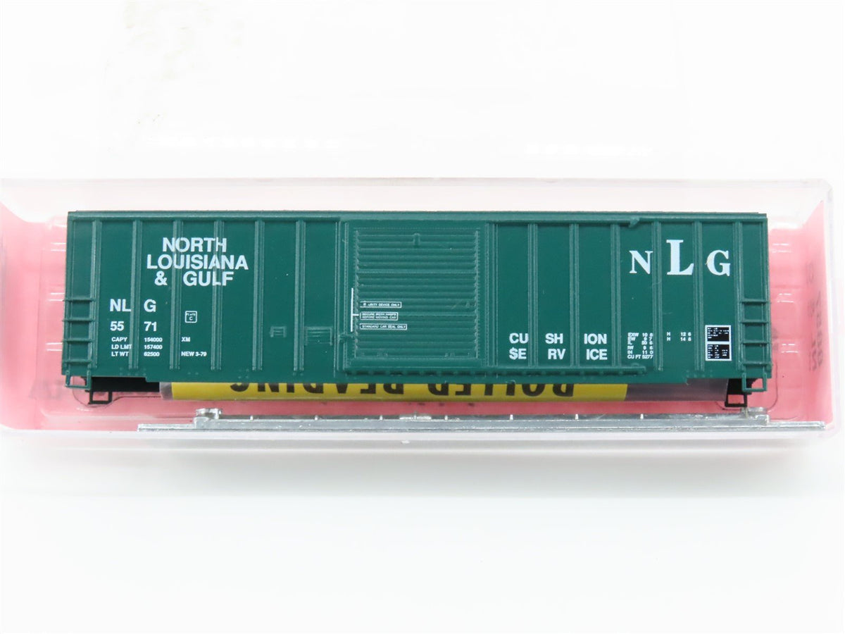 N Roundhouse Kit #8857 NL&amp;G North Louisiana &amp; Gulf 50&#39; Single Door Box Car #5571