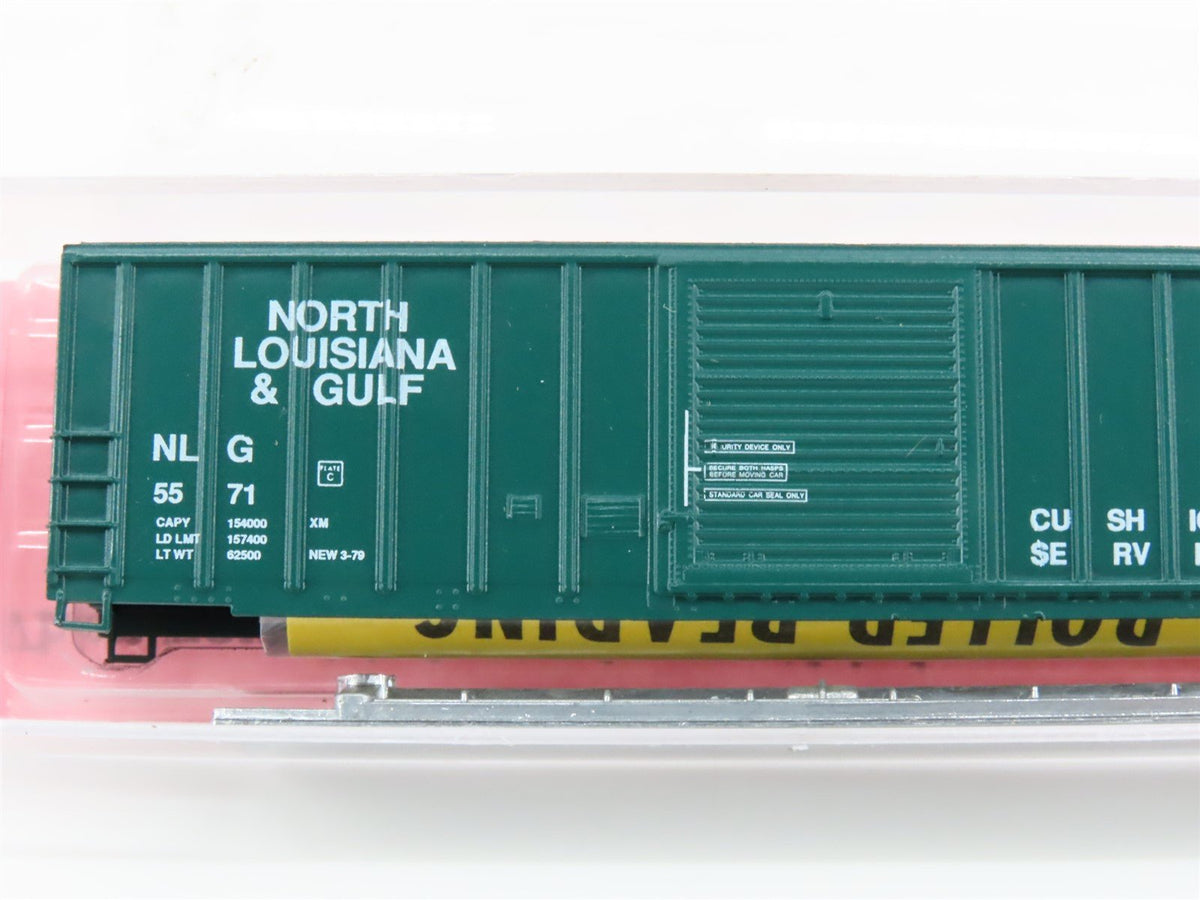 N Roundhouse Kit #8857 NL&amp;G North Louisiana &amp; Gulf 50&#39; Single Door Box Car #5571