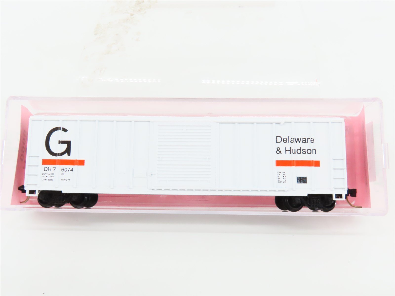 N Scale Roundhouse 8860 D&H Delaware & Hudson Guilford 50' Box Car #76074