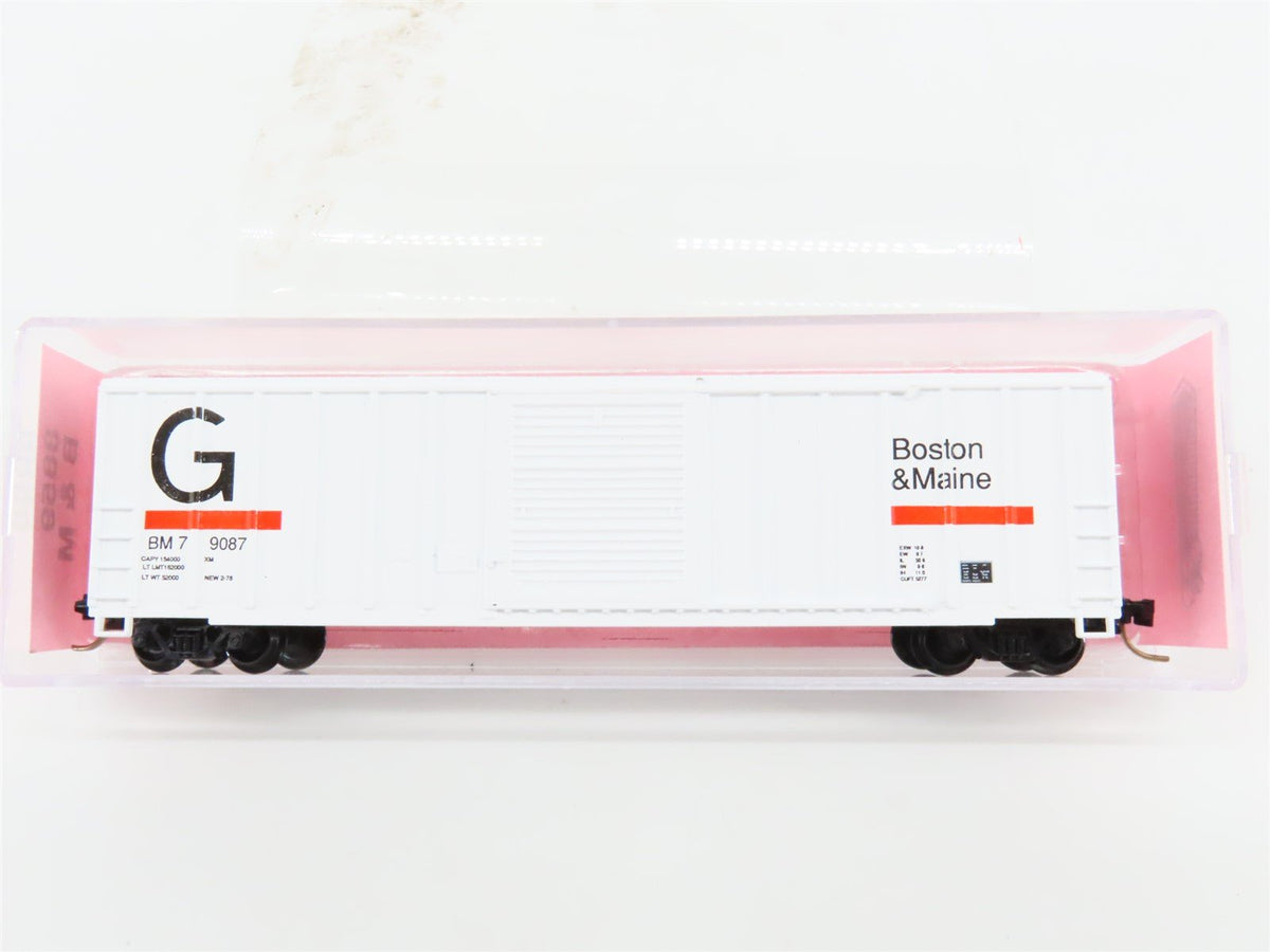 N Scale Roundhouse 8859 B&amp;M Boston &amp; Maine Guilford 50&#39; Box Car #79087