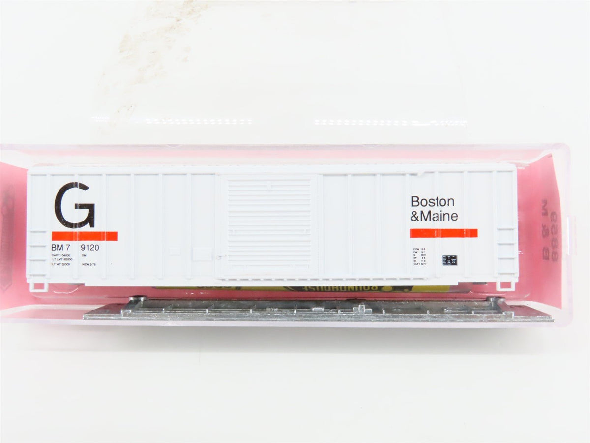 N Scale Roundhouse Kit #8859 B&amp;M Boston &amp; Maine Guilford 50&#39; Box Car #79120