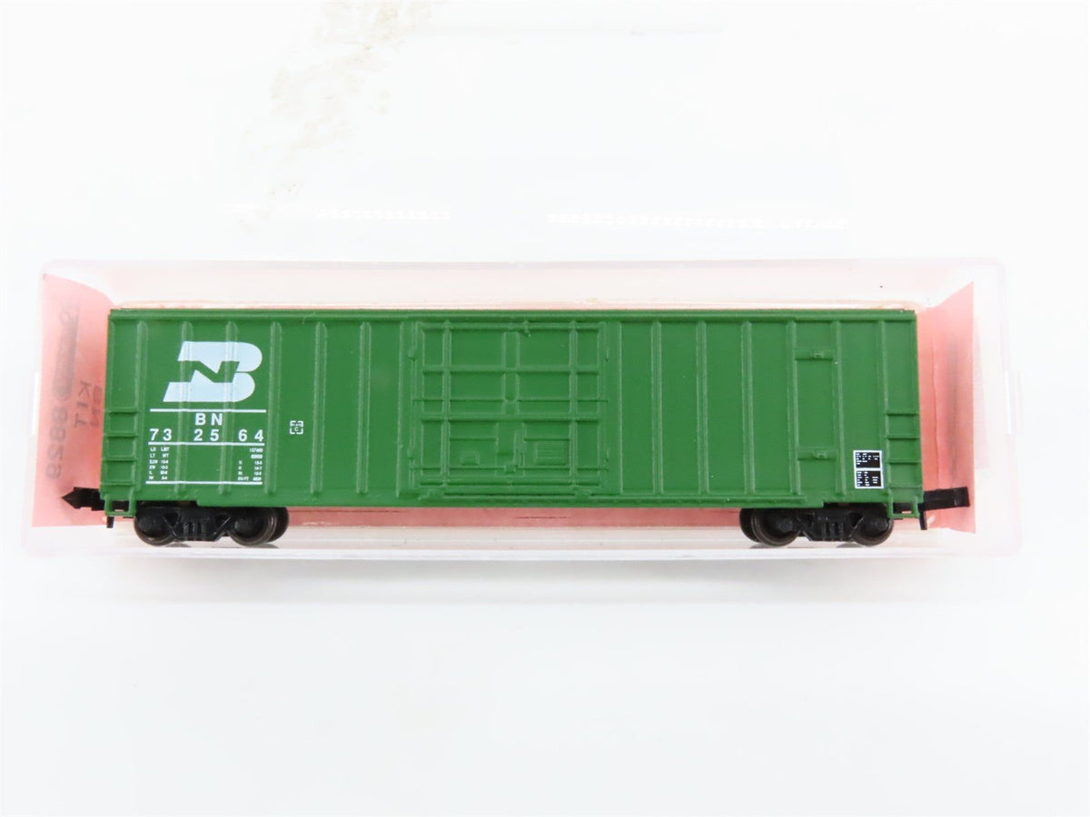 N Scale Roundhouse 8829 BN Burlington Northern 50&#39; Plug Door Box Car #732564