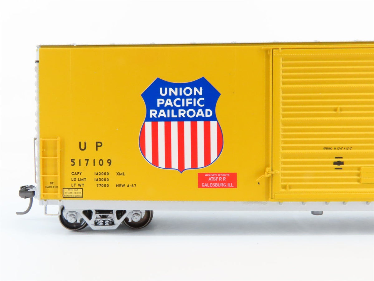 HO Scale ExactRail Evolution EE-1013-6 UP Union Pacific Railroad Box Car #517109