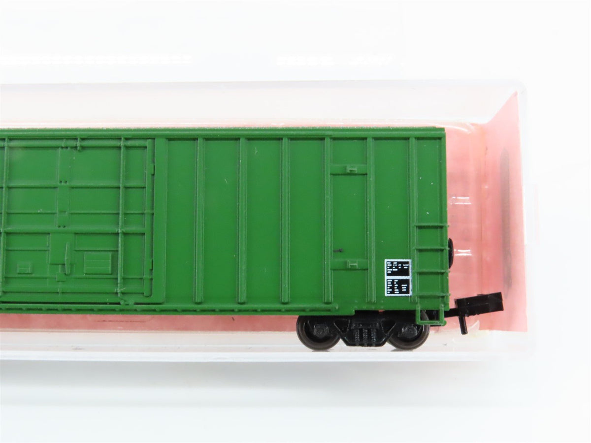 N Scale Roundhouse 8829 BN Burlington Northern 50&#39; Plug Door Box Car #732507