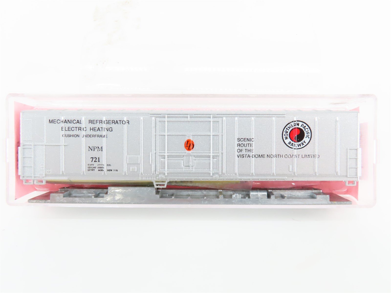 N Scale Roundhouse Kit #8432 NPM Northern Pacific 57' Mech Reefer #721