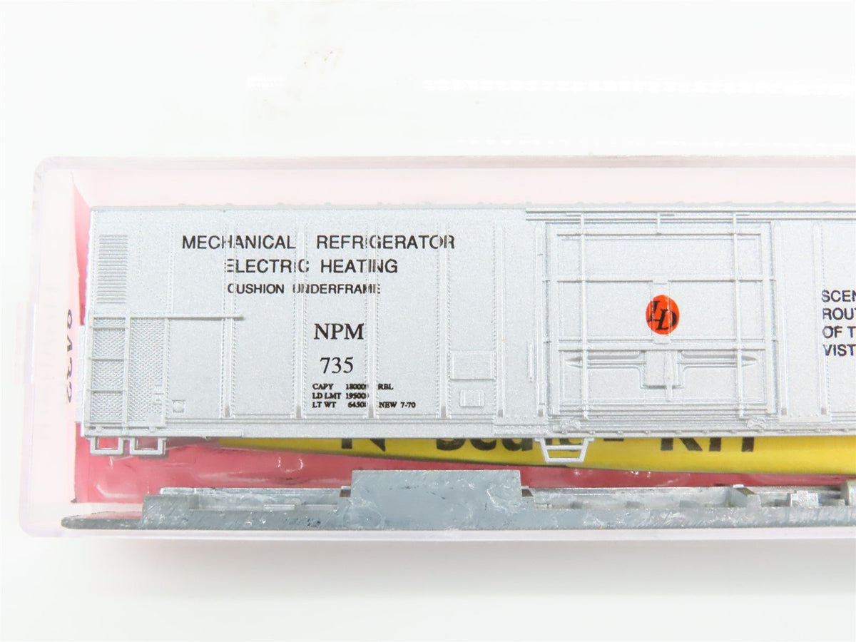 N Scale Roundhouse Kit #8432 NPM Northern Pacific 57&#39; Mech Reefer #735