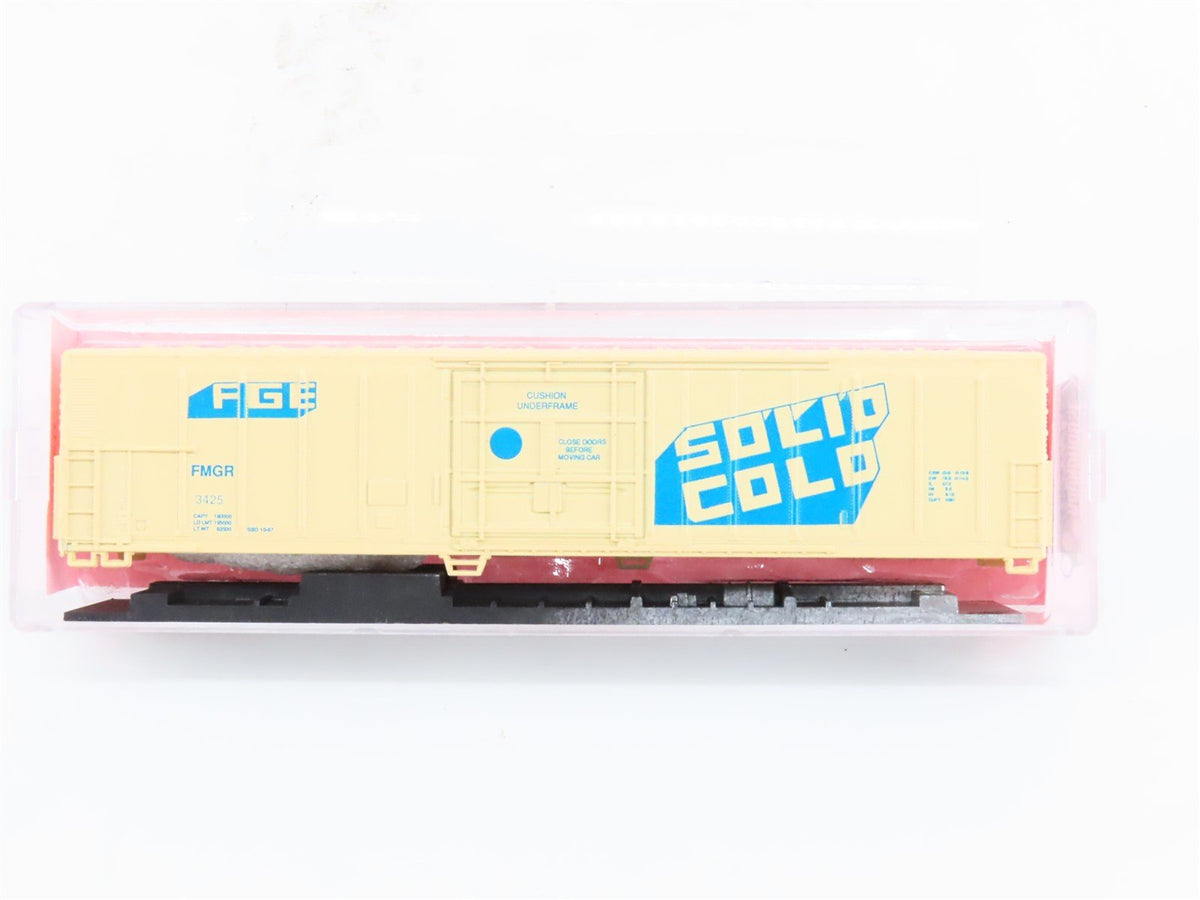 N Scale Roundhouse Kit #8430 FMGR FGE &quot;Solid Cold&quot; 57&#39; Mech Reefer #3425