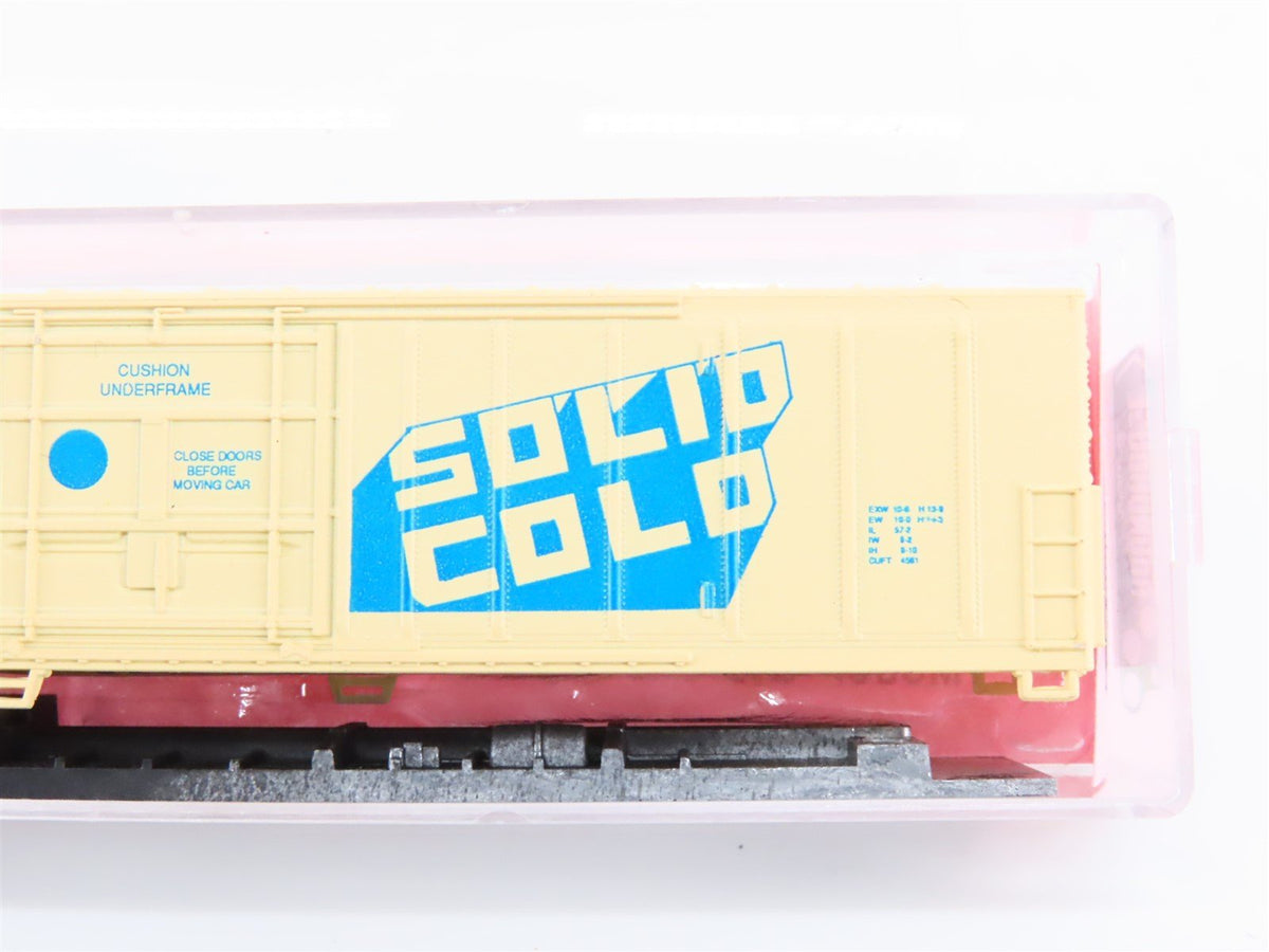 N Scale Roundhouse Kit #8430 FMGR FGE &quot;Solid Cold&quot; 57&#39; Mech Reefer #3425