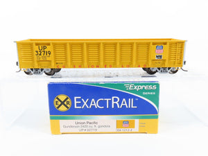 HO Scale ExactRail Express EX-1212-2 UP Union Pacific Open Gondola #32719