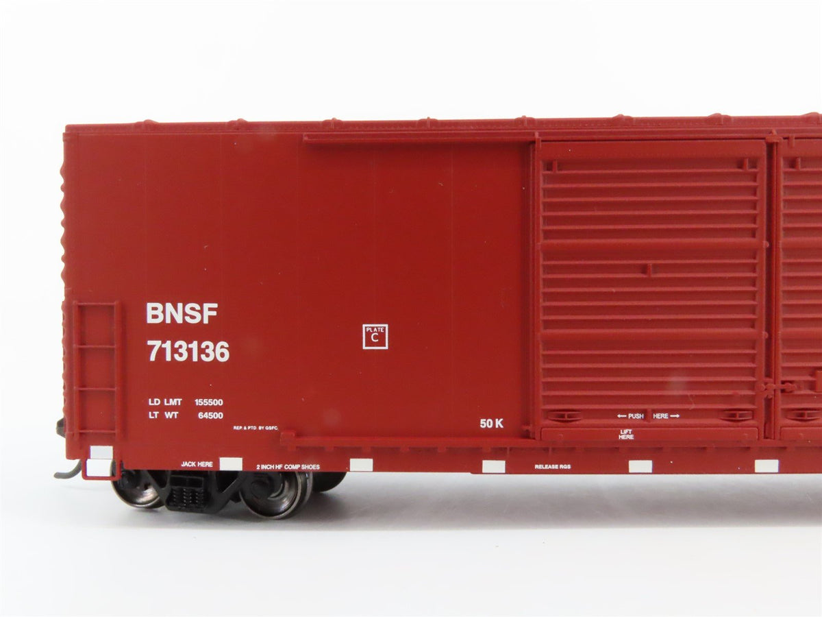 HO Scale ExactRail Express EX-1008-1 BNSF Railway Double Door Box Car #713136