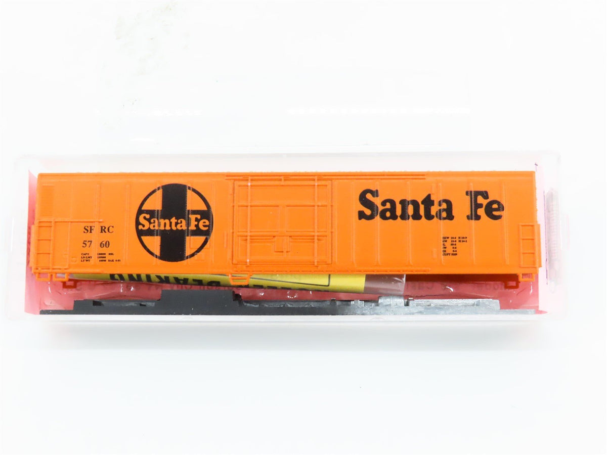 N Scale Roundhouse Kit #8427 SFRC Santa Fe 57&#39; Mech Reefer #5760