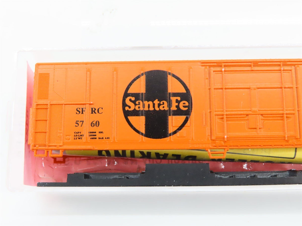 N Scale Roundhouse Kit #8427 SFRC Santa Fe 57&#39; Mech Reefer #5760