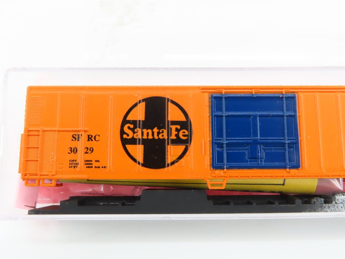 N Scale Roundhouse Kit #8428 SFRC Santa Fe &quot;All the Way&quot; 57&#39; Mech Reefer #3029