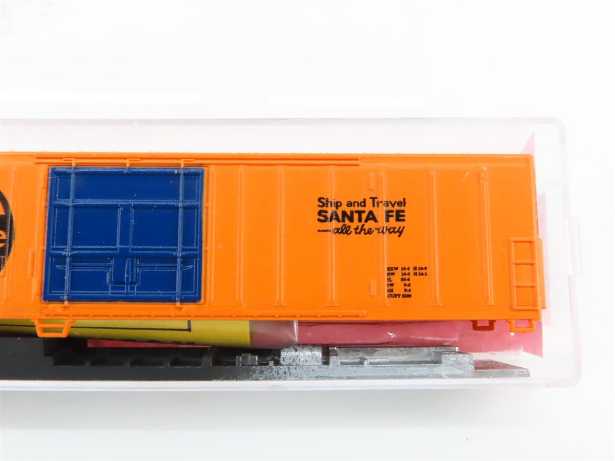 N Scale Roundhouse Kit #8428 SFRC Santa Fe &quot;All the Way&quot; 57&#39; Mech Reefer #3029