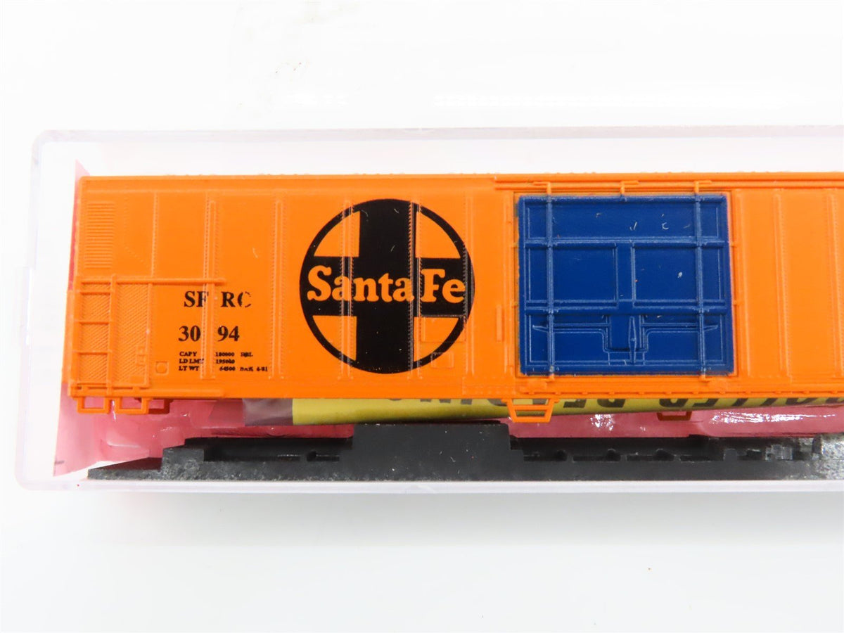 N Scale Roundhouse Kit #8428 SFRC Santa Fe &quot;All the Way&quot; 57&#39; Mech Reefer #3094