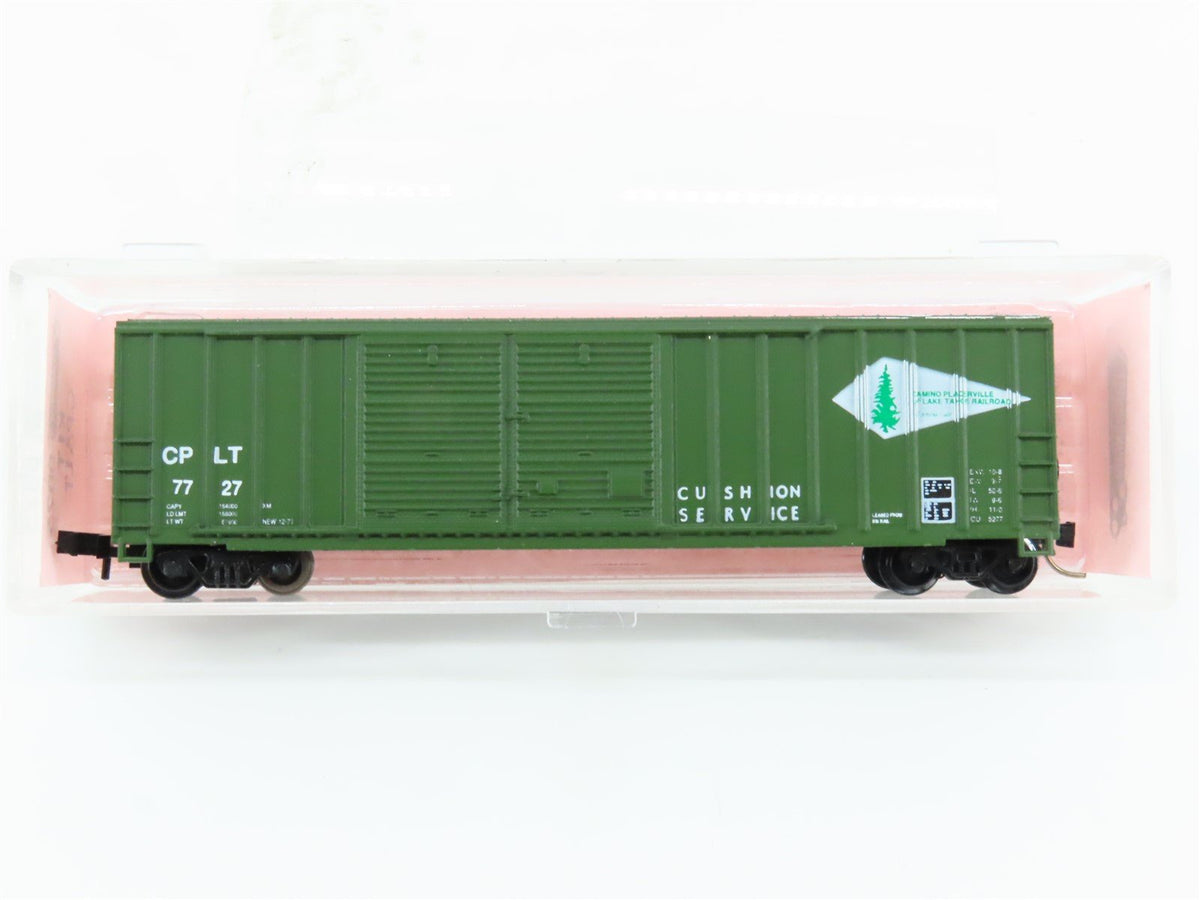 N Scale Roundhouse 8825 CPLT Camino Placerville &amp; Lake Tahoe 50&#39; Box Car #7727