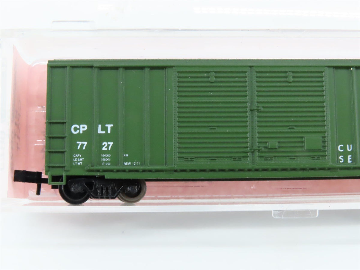 N Scale Roundhouse 8825 CPLT Camino Placerville &amp; Lake Tahoe 50&#39; Box Car #7727