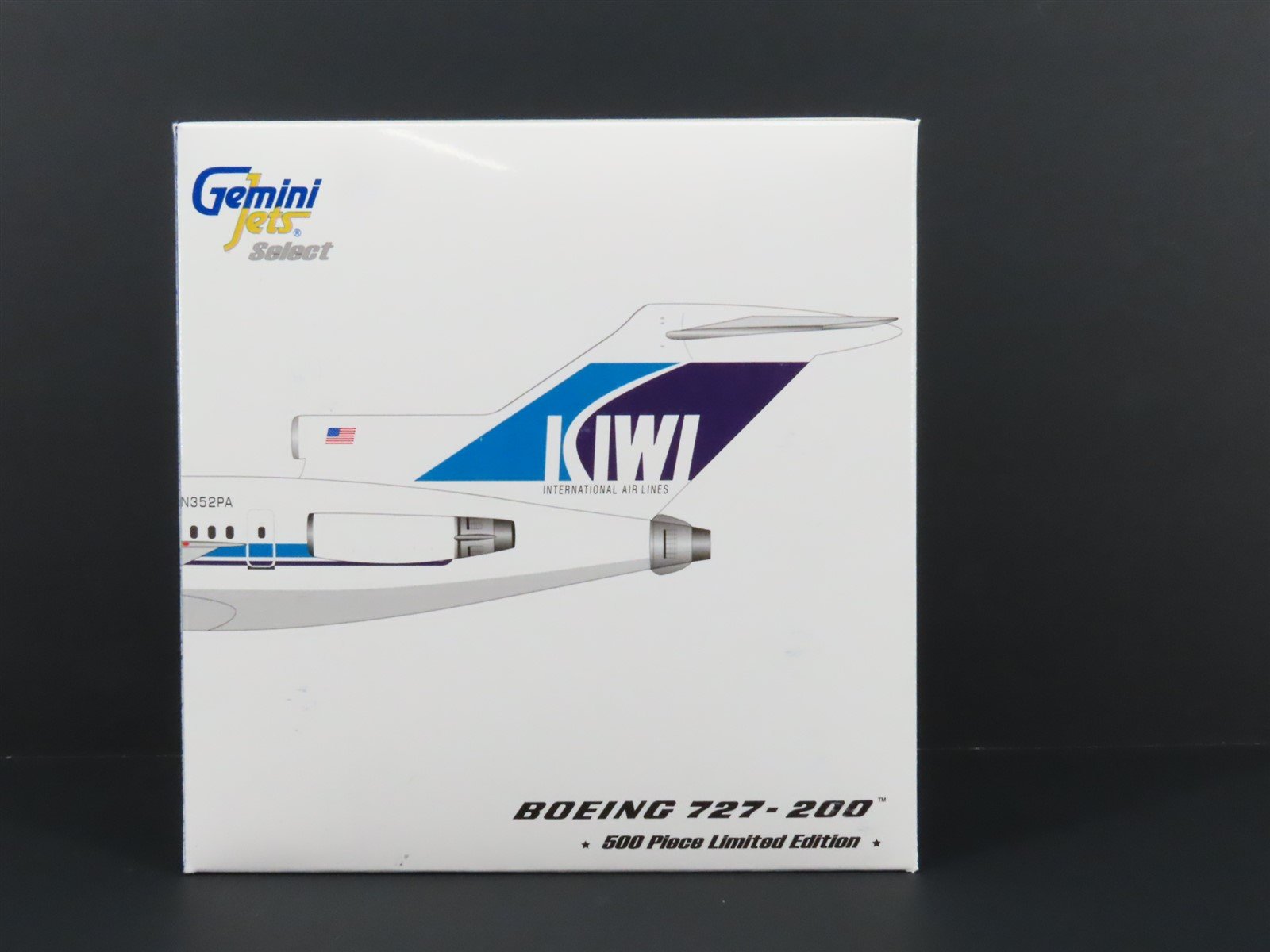 1:400 Gemini Jets Select LE GSKIA022 Kiwi International Boeing 727-200 Airliner