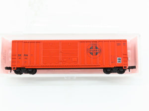 N Scale Roundhouse 8824 SERA Sierra Railroad 50' Double Door Box Car #4044