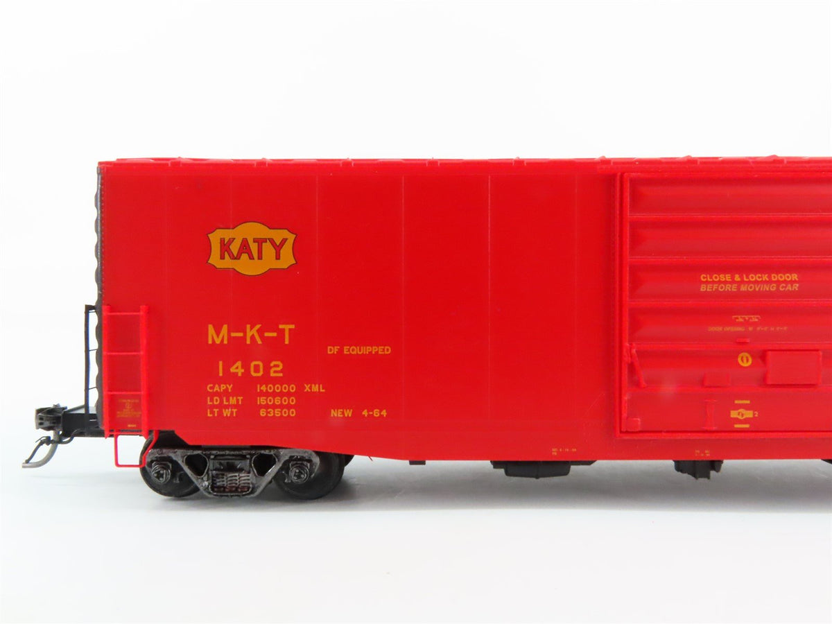 HO Scale Kadee 6312 M-K-T Katy Railroad 50&#39; Single Door Box Car #1402