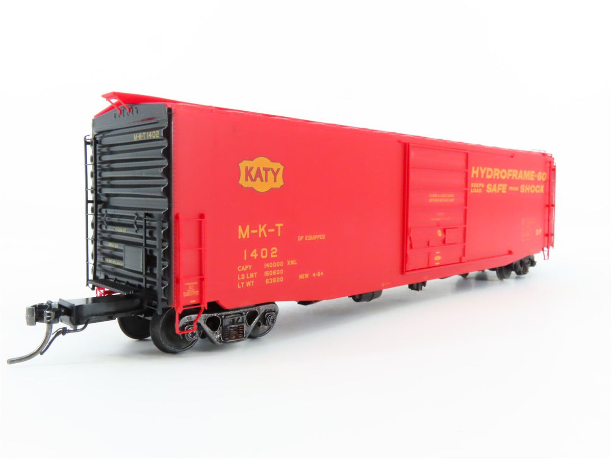 HO Scale Kadee 6312 M-K-T Katy Railroad 50&#39; Single Door Box Car #1402