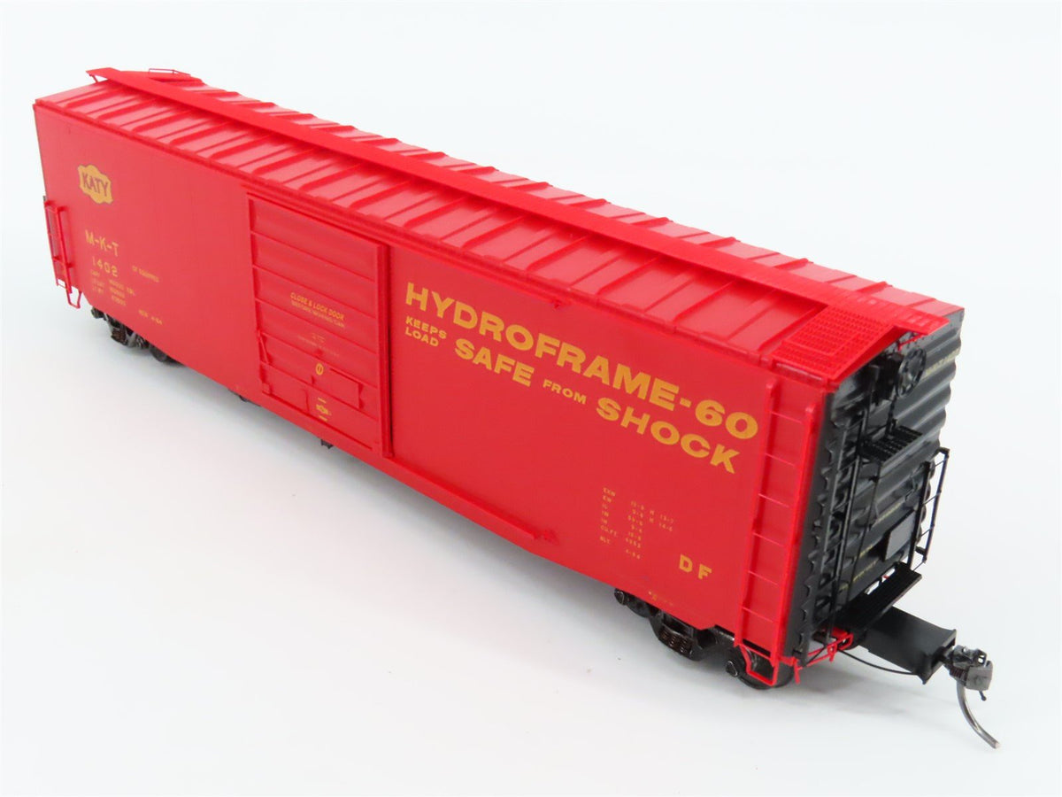 HO Scale Kadee 6312 M-K-T Katy Railroad 50&#39; Single Door Box Car #1402