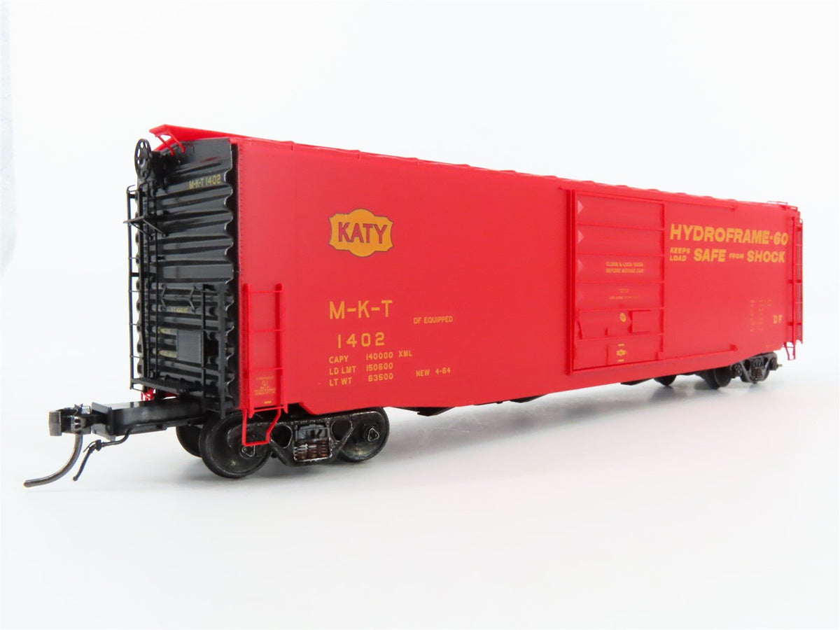 HO Scale Kadee 6312 M-K-T Katy Railroad 50&#39; Single Door Box Car #1402