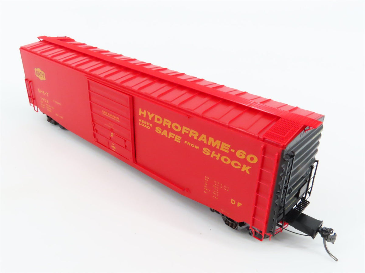 HO Scale Kadee 6312 M-K-T Katy Railroad 50&#39; Single Door Box Car #1402