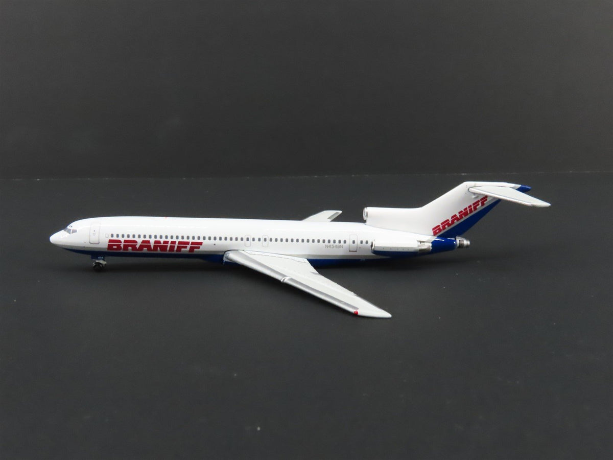 1:400 Gemini Jets Select LE GSBNF026 Die-Cast Braniff Boeing 727-200 Airliner