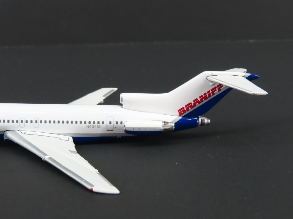 1:400 Gemini Jets Select LE GSBNF026 Die-Cast Braniff Boeing 727-200 Airliner