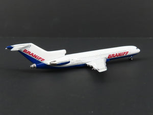 1:400 Gemini Jets Select LE GSBNF026 Die-Cast Braniff Boeing 727-200 Airliner