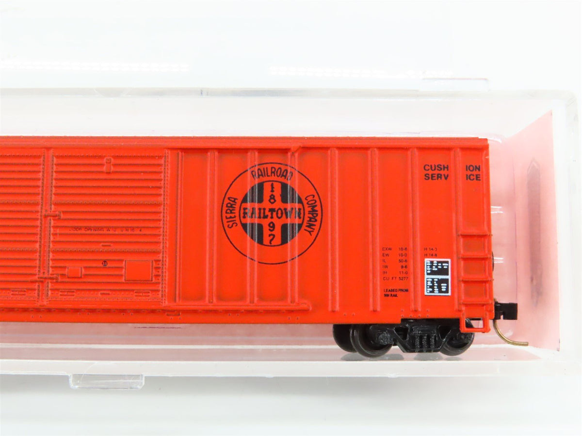 N Scale Roundhouse 8824 SERA Sierra Railroad 50&#39; Double Door Box Car #4051