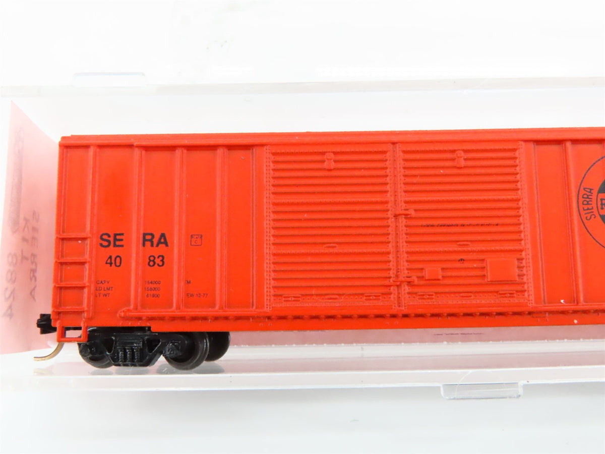 N Scale Roundhouse 8824 SERA Sierra Railroad 50&#39; Double Door Box Car #4083