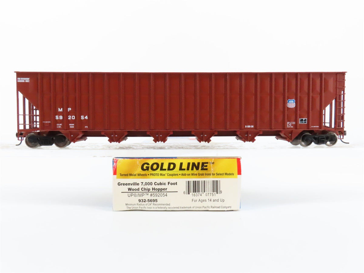 HO Scale Walthers Gold Line 932-5695 UP/MP Missouri Pacific 6-Bay Hopper #592054