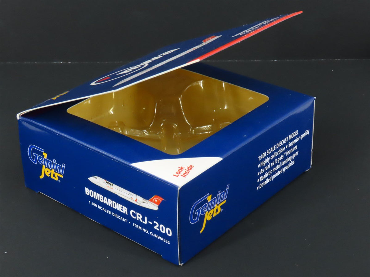 1:400 Gemini Jets GJNWA335 DieCast Northwest Airlink Bombardier CRJ-200 Airliner