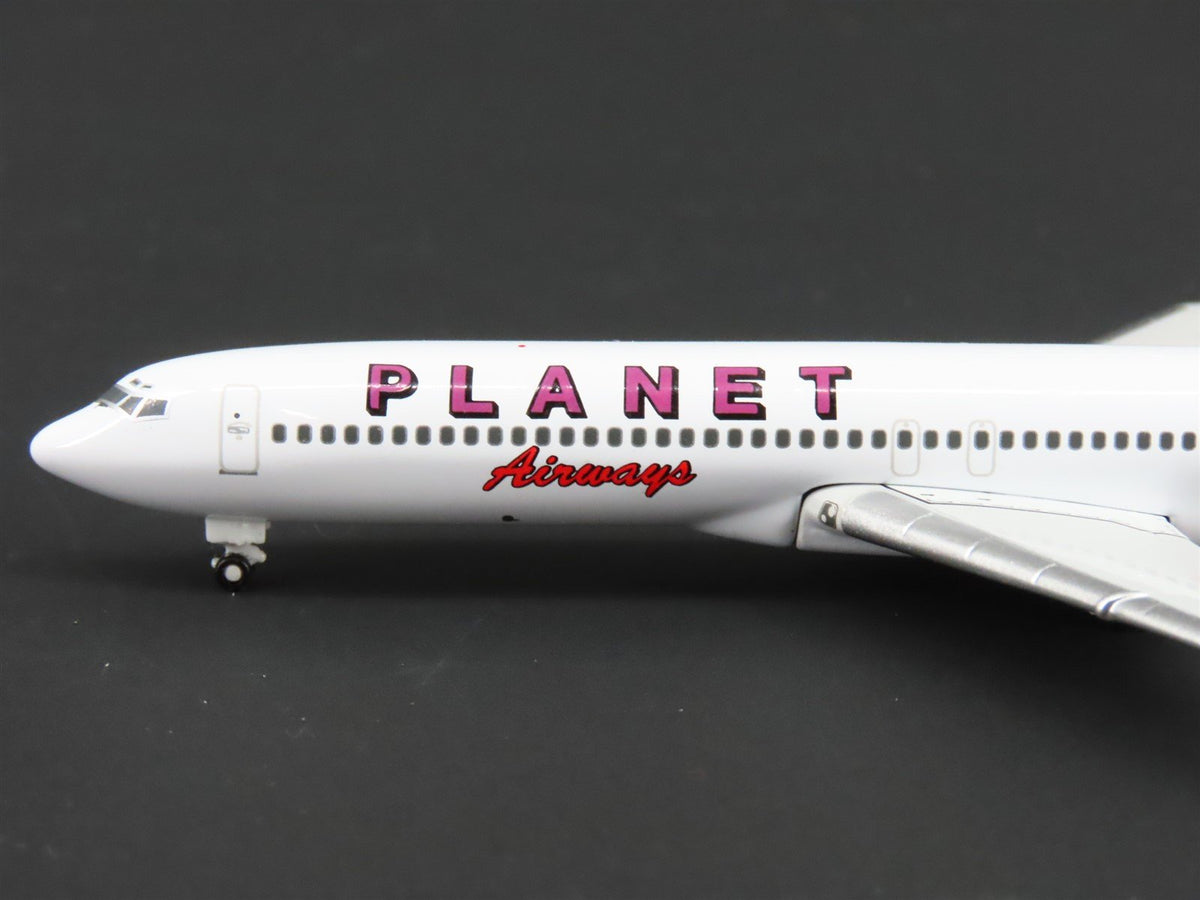 1:400 Gemini Jets LE GJPLZ242 Die-Cast Planet Airways Boeing 727-200 Airliner