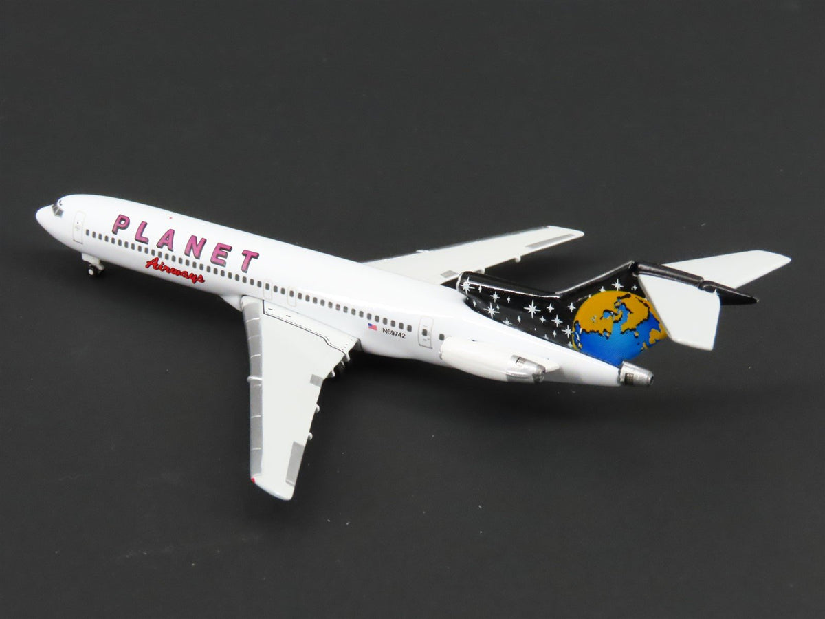 1:400 Gemini Jets LE GJPLZ242 Die-Cast Planet Airways Boeing 727-200 Airliner