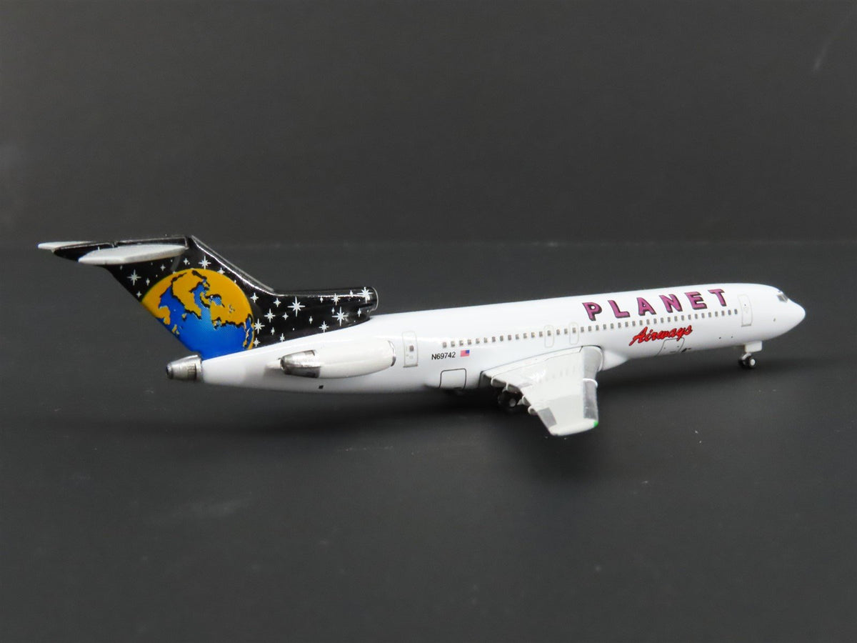 1:400 Gemini Jets LE GJPLZ242 Die-Cast Planet Airways Boeing 727-200 Airliner