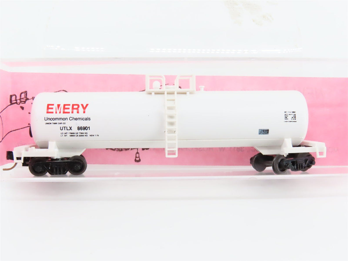 N Scale Roundhouse 8454 UTLX Emery 50&#39; Modern Tank Car #86901