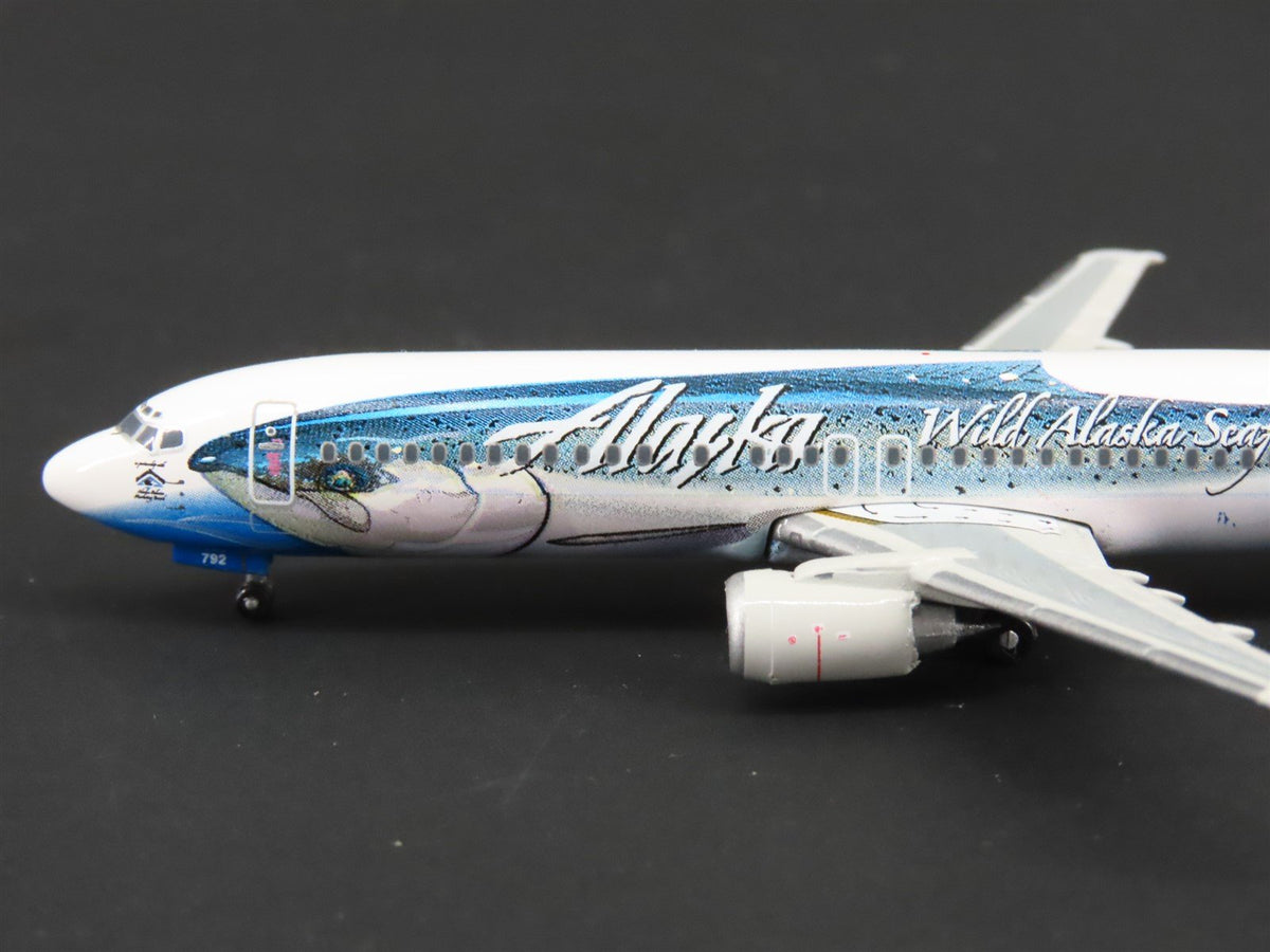 1:400 Gemini Jets GJASA607 Die-Cast Alaska Airlines Boeing 737-400 Airliner