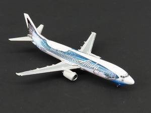 1:400 Gemini Jets GJASA607 Die-Cast Alaska Airlines Boeing 737-400 Airliner