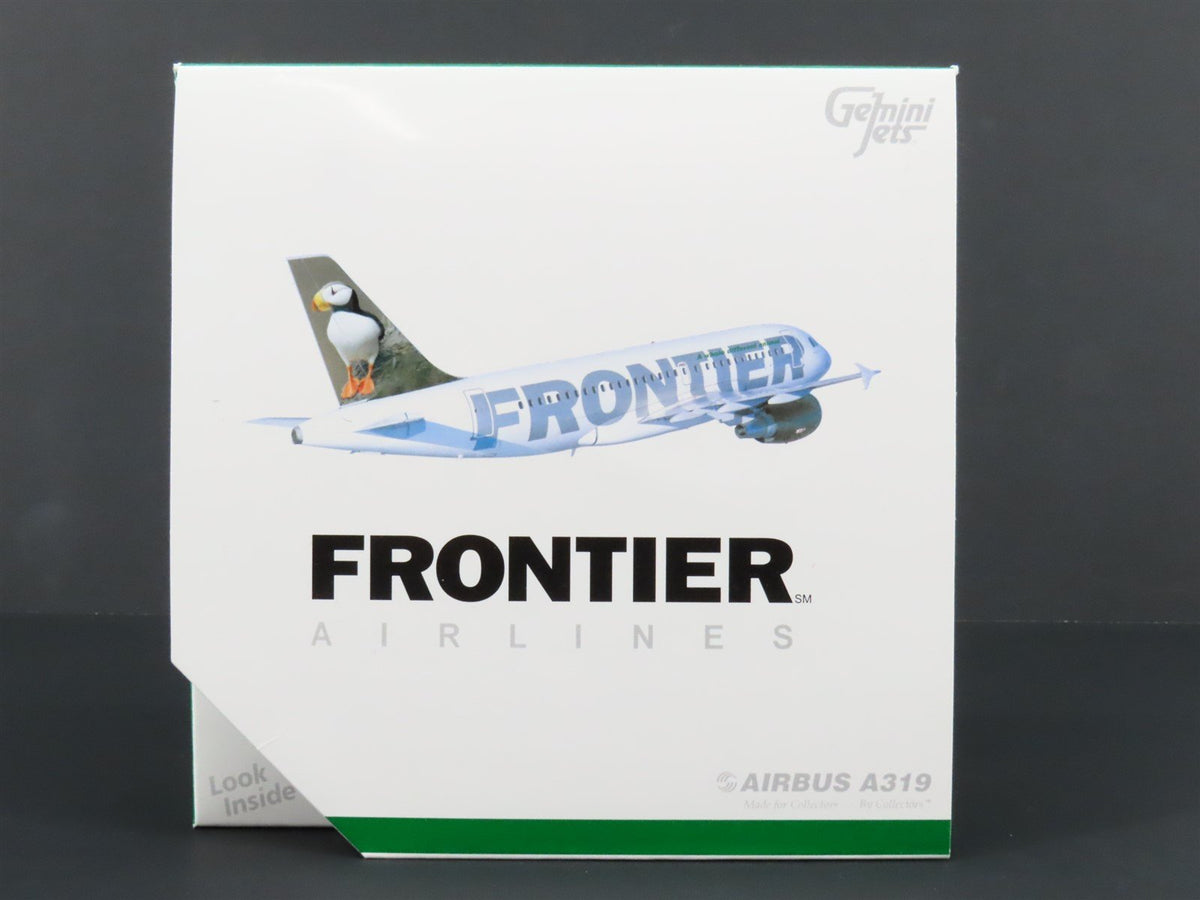 1:400 Scale Gemini Jets GJFFT142 Die-Cast Frontier Airlines Airbus A319 Airliner