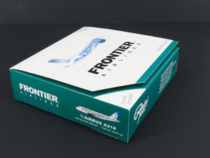 1:400 Scale Gemini Jets GJFFT139 Die-Cast Frontier Airlines Airbus A319 Airliner