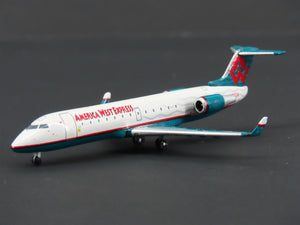 1:400 Scale Gemini Jets GJAWE514 America West Express Canadair CRJ-200 Airliner