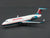 1:400 Scale Gemini Jets GJAWE514 America West Express Canadair CRJ-200 Airliner